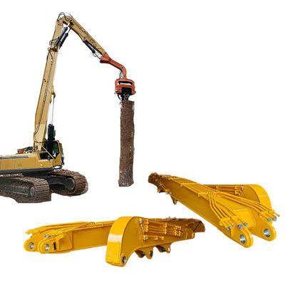 Ekskawator Pile Driver Attachment For  Hitachi Komatsu ekskawator pigułka ramię pigułka bum