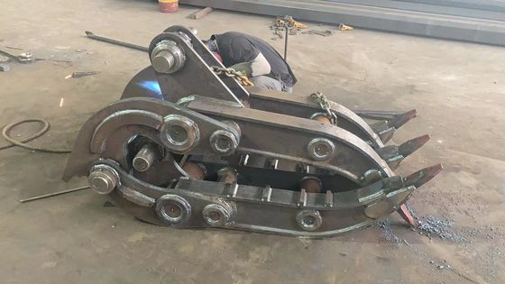 Mechaniczny chwytak przeciwzużyciowy CE do koparki, chwytak do złomu  Jcb Liebherr