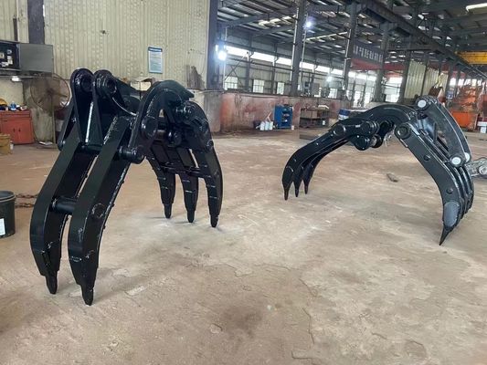 Mechaniczny chwytak przeciwzużyciowy CE do koparki, chwytak do złomu  Jcb Liebherr