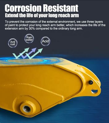 22m odporny na rdzew długi mini grabarz długi ramię dla Komatsu Hitachi  itd