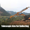 Maszyna leśna Koparka PC200 Wysięgnik teleskopowy o długim zasięgu do chwytania drewna z chwytakiem obrotowym o 360 stopni