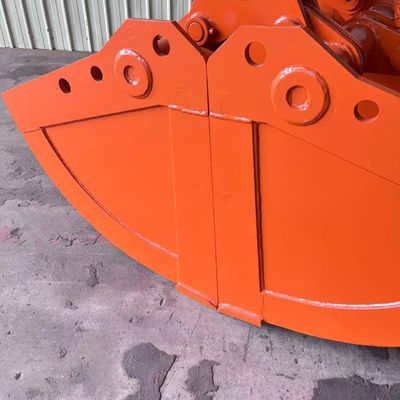 0.8cbm / 1cbm Excavator Clamshell Bucket For 320 ZX200 DX200 SK200