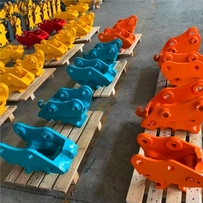 Bezpieczny wysokowydajny koparz szybki sprzęg, hydrauliczny szybki przyczep z szpilkami dla kota hitachi komatsu sanny