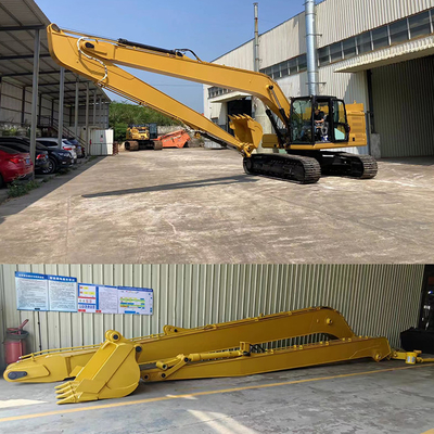 CAT Cat320D Długie ramię wysięgnika, 18-metrowy wysięgnik z łyżką i cylindrem