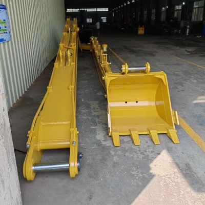CAT Cat320D Długie ramię wysięgnika, 18-metrowy wysięgnik z łyżką i cylindrem