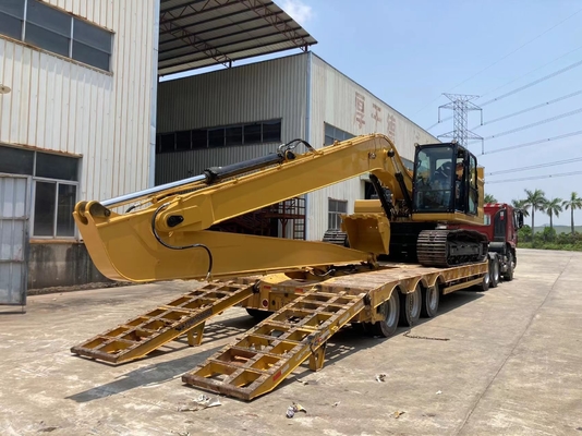 CAT Cat320D Długie ramię wysięgnika, 18-metrowy wysięgnik z łyżką i cylindrem