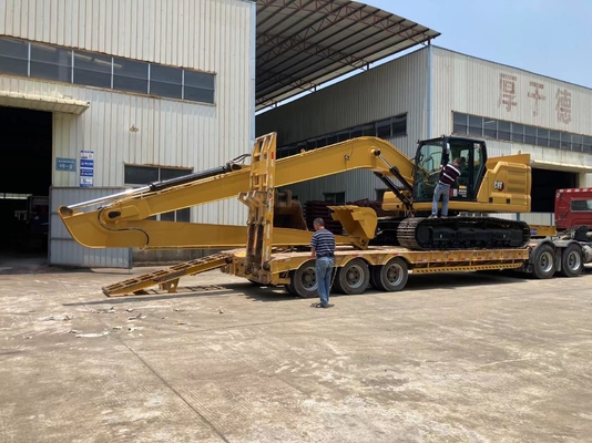 Żółty CAT 320C Long Reach Wysięgniki koparki Stal stopowa Praktyczne 18M
