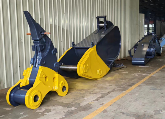 Heavy Duty Excavator Rock Boom / Ripper Boom Excavator Części z mocnym kopaniem