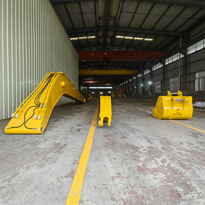 Ramię koparki o dużym zasięgu 10M - 28M z łyżką i cylindrem do CAT
