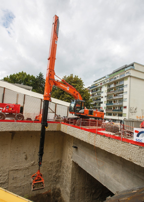 Ramię teleskopowe koparki o wysokiej wydajności do Cat Komatsu Hitachi