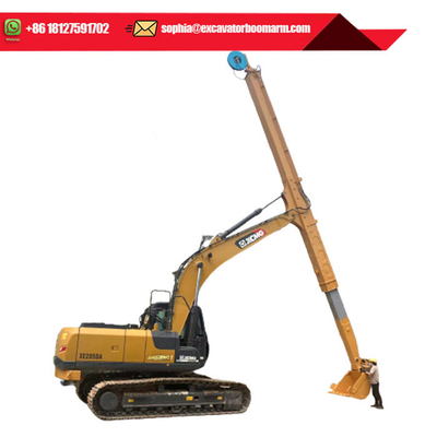 Ekskawator Teleskopowy wiertnik i ramię Ekskawator Teleskopowy wiertnik i ramię Cena Ekskawatora Grapple Teleskopowy wiertnik dla CAT320D