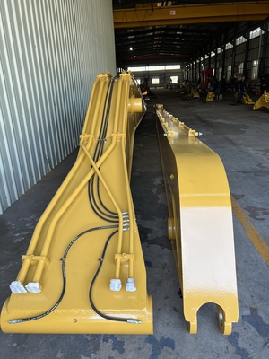 Gwarantowany długi zasięg Excavator Dipper Arm 10M-18M z wiadro i cylinder dla CAT