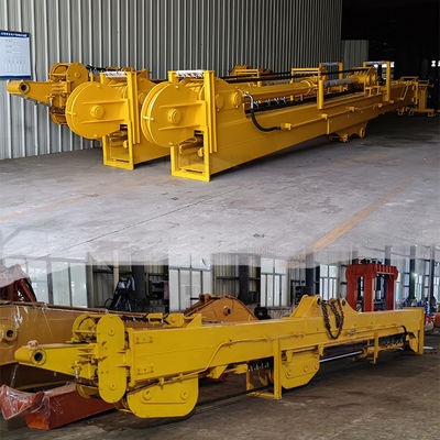 Clamshell Telescopic Arm Long Reach Boom 20m 25m 30m dla kota Hitachi Komatsu