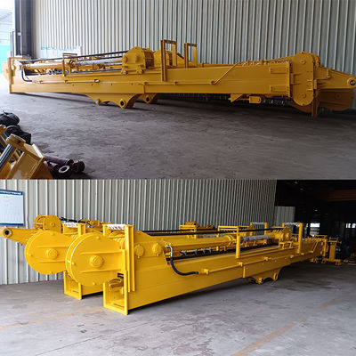 Clamshell Telescopic Arm Long Reach Boom 20m 25m 30m dla kota Hitachi Komatsu