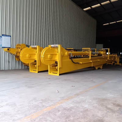 Ekskawator Ramię teleskopiczne z wiadrem Clamshell dla Hitachi CAT Volvo XCMG Doosan