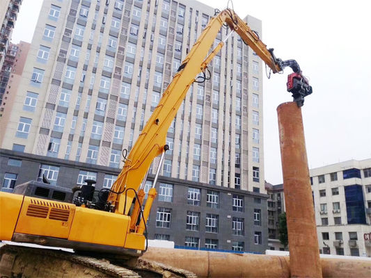 Ekskawator Pile Driver Attachment For  Hitachi Komatsu ekskawator pigułka ramię pigułka bum
