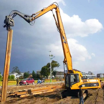 25MPa PLC Excavator Pile Driving Max Torque 13 / 000 Nm Operates -20.C do 50.C Przyjazna maszyna