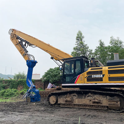 Ekskawator Pile Driver Attachment For  Hitachi Komatsu ekskawator pigułka ramię pigułka bum