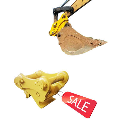 Bezpieczny wysokowydajny koparz szybki sprzęg, hydrauliczny szybki przyczep z szpilkami dla kota hitachi komatsu sanny
