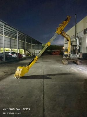 Ekskawator Trzy-sekcja ramię demolicji Hyundai R225 Niestandardowy 25T-45T Wysokiego budynku projekt demolicji Q355B