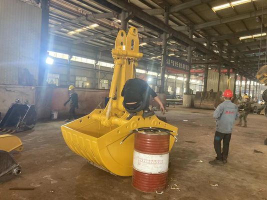 Dozwyczajne ładowanie grabiarki Clamshell wiadro dużych materiałów pojemności według modelu