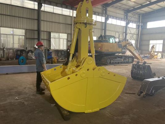 Dozwyczajne ładowanie grabiarki Clamshell wiadro dużych materiałów pojemności według modelu