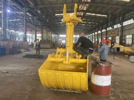 Dozwyczajne ładowanie grabiarki Clamshell wiadro dużych materiałów pojemności według modelu