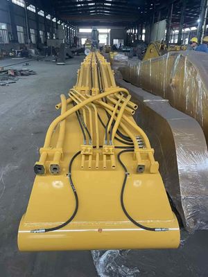 CAT349 22m Q355B Koparnia gromadka kierownicza rozmiar ramienia ramię kąt otwarcia około 160 °
