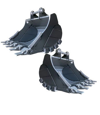 Wyższa duża koparka do Volvo Rock Bucket do obróbki ciężkich materiałów w warunkach skalistych