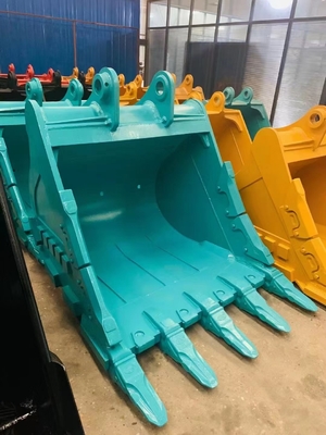 ZHONGHE Spade Nose Excavator Rock Bucket Heavy Duty Q355B Materiał