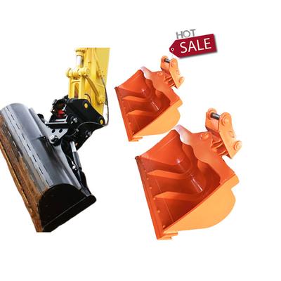 Czyszczenie hydraulicznie pochylanej łyżki koparki Q355B NM400 Hardoc500 Optinal