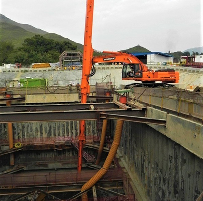 Wysięgnik teleskopowy o długości 5748 kg z klapką do Hitachi / CAT